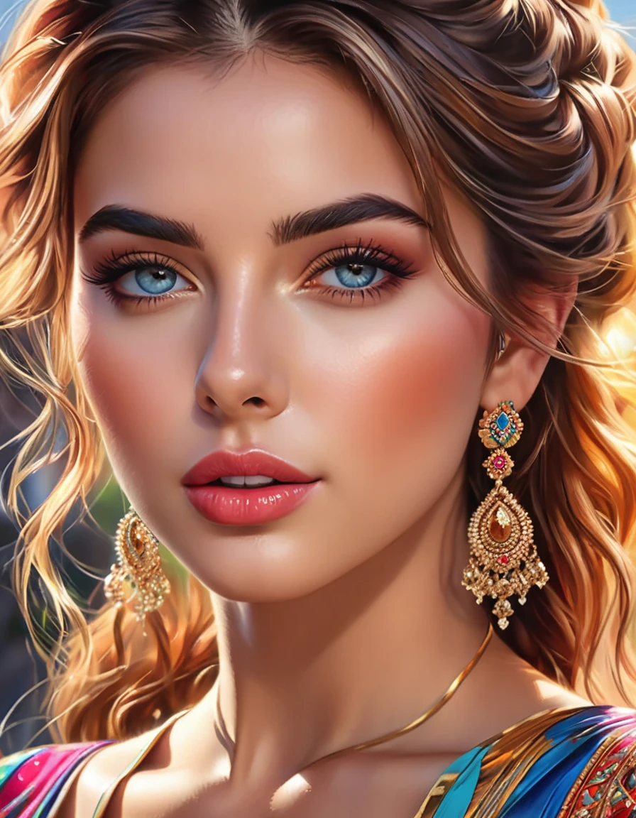 (best quality,8k,hyperrealism:1.2),vibrant colors, sharp focus, insanely detailed, studio lighting, ultra-fine painting, hair blowing in the wind, stunningly realistic eyes and lips, perfect facial proportions, meticulous skin texture, long eyelashes, expressive emotions, elaborate background, impeccable clothing and accessories, accurate shadows and highlights, highly realistic lighting and reflections, immaculate attention to detail,2 girls,((2k5)) style, hyper realistic photo, vibrant colors, 16k