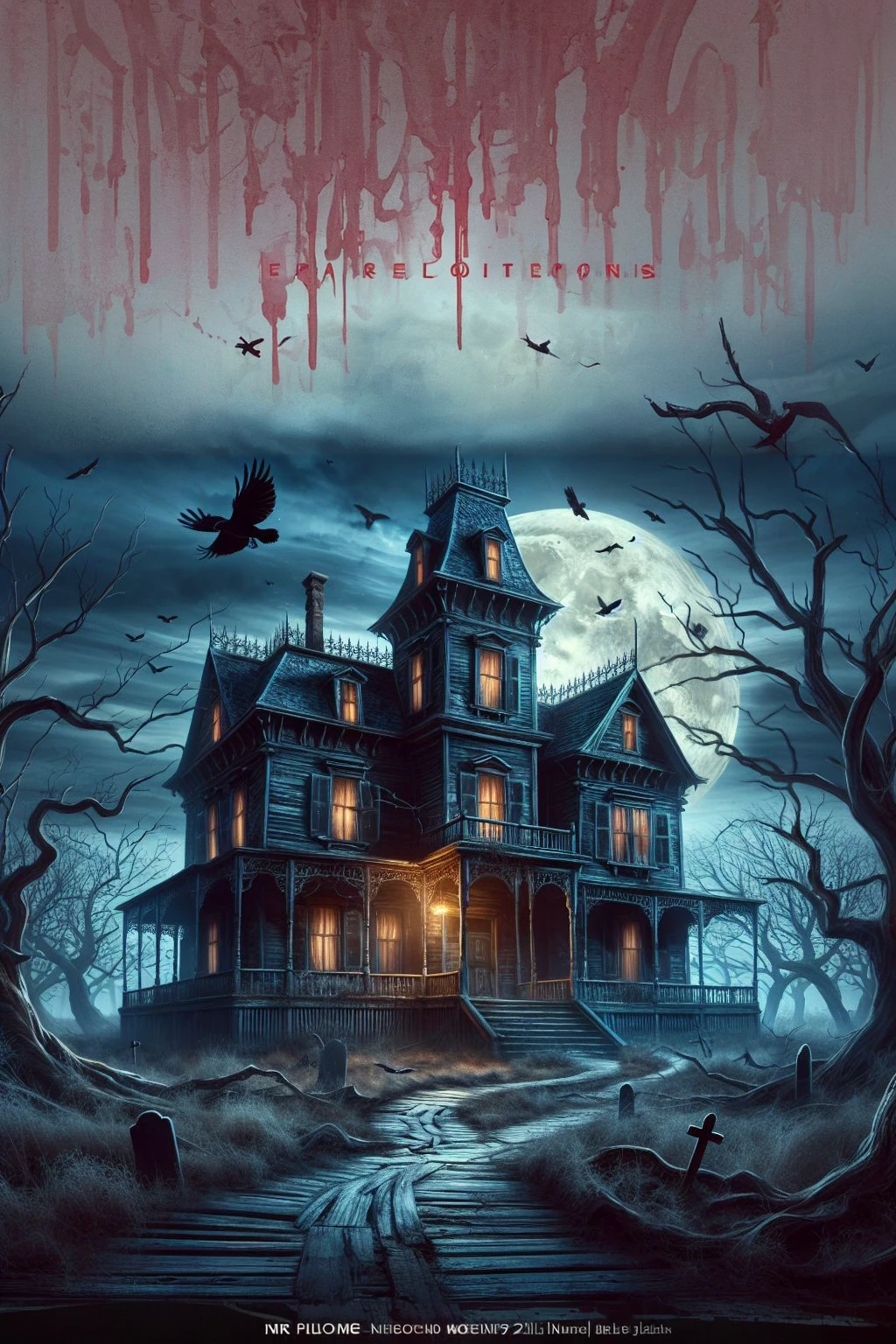 Add the text: Expanded Blood Friends for posters