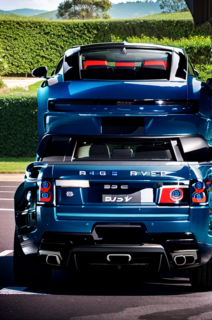 FUSION OF BUGATTI AND RANGE ROVER