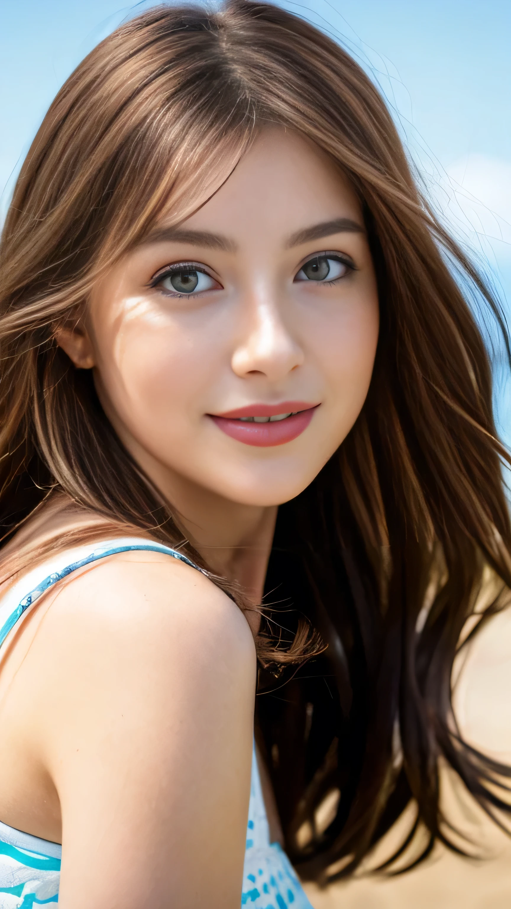 (32K:1.5), 1 girl,A light smile,whole body,Simple Background, (Realistic:1.4), (British actress:1.3),
(Great British beauty:1.4), (The ultimate beauty:1.4), Masterpiece,4k,8k,(Masterpiece,Ultra-high resolution:1.5),(Masterpiece,Photorealistic:1.5),Masterpiece,Fine grain,Masterpiece,Detailed face, perfectly balanced face, Looking at the camera, Hair blowing in the wind, Beautiful porcelain-like skin, Beautiful Eyes, Ring-shaped eyes, 