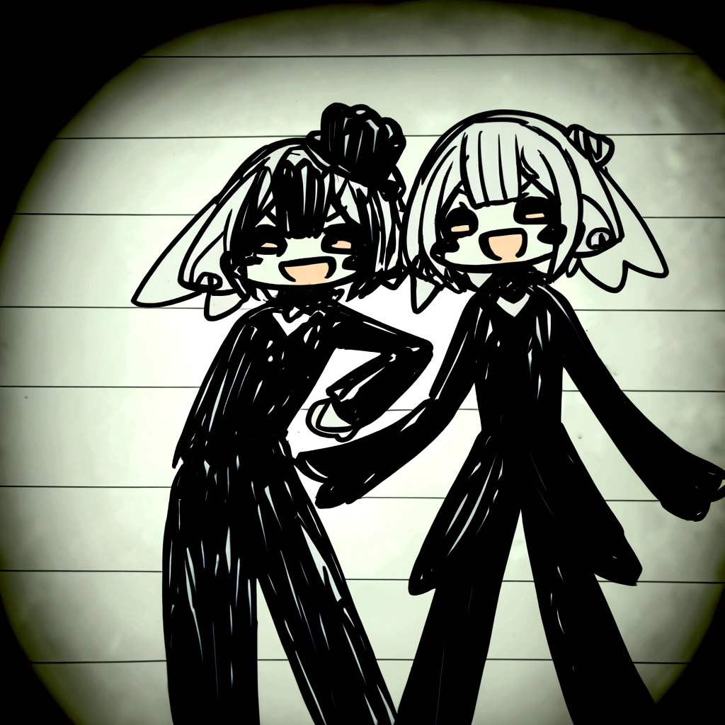 The drawing will have Lucy loud from the animated series The loud house. Lucy has very pale skin , almost white and her long black hair hides her eyes. Lucy dresses in black and white; she wears long striped fingerless gloves, matching socks with a black dress worn over a striped shirt and black shoes. Draw her on a bed, with her skirt up showing her underwear.
Retro comic book style with thick, defined lines Cartoonish proportions with large heads and eyes Bright, saturated color palette Minimal details in backgrounds and characters Dynamic movement and expressive poses.
