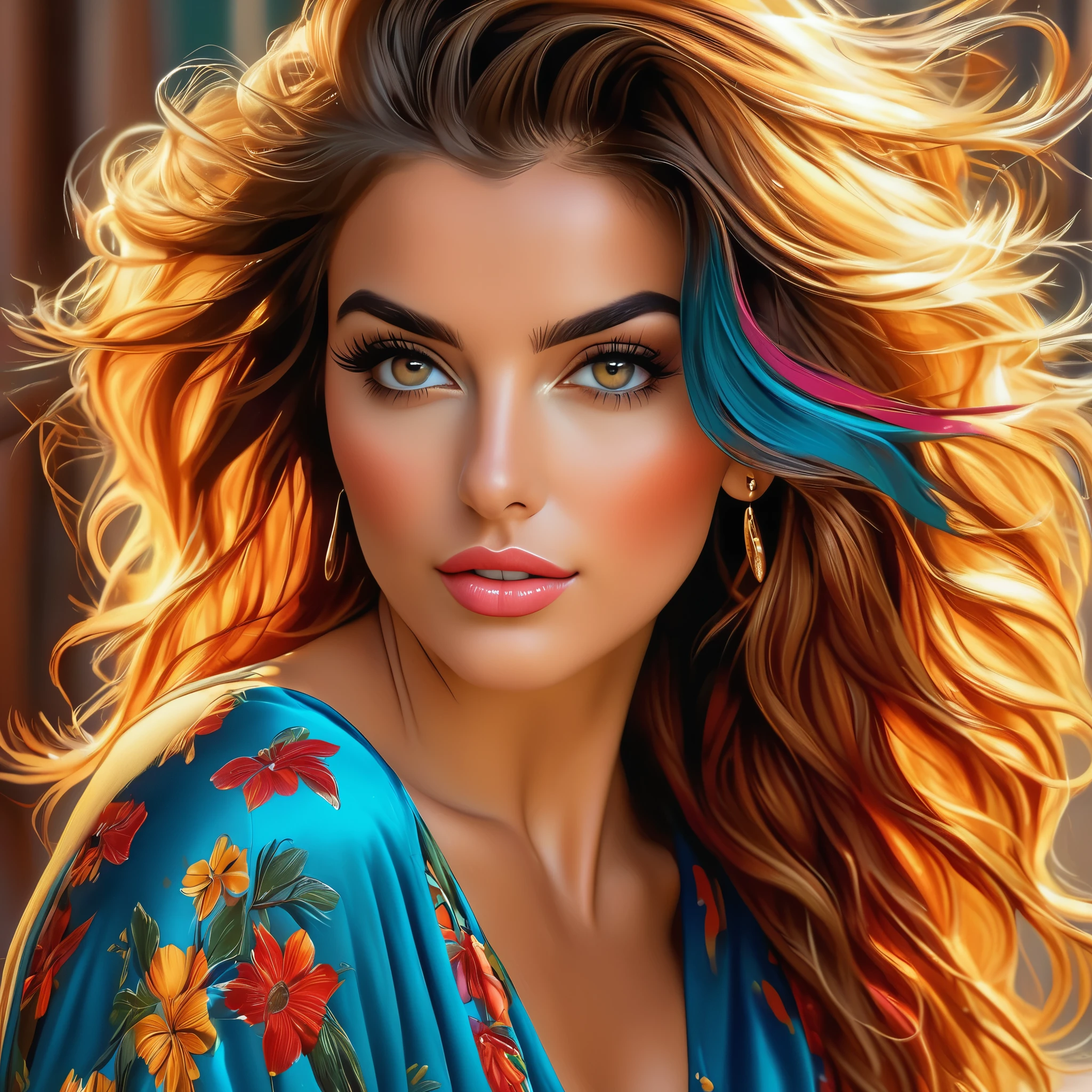 (best quality,8k,hyperrealism:1.2),vibrant colors, sharp focus, insanely detailed, studio lighting, ultra-fine painting, hair blowing in the wind, stunningly realistic eyes and lips, perfect facial proportions, meticulous skin texture, long eyelashes, expressive emotions, elaborate background, impeccable clothing and accessories, accurate shadows and highlights, highly realistic lighting and reflections, immaculate attention to detail,2 girls,((2k5)) style, hyper realistic photo, vibrant colors, 16k