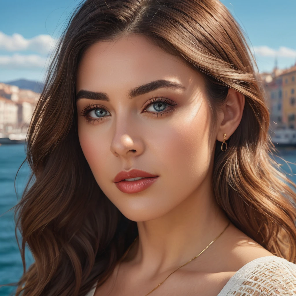 (best quality,8k,hyperrealism:1.2),vibrant colors, sharp focus, insanely detailed, studio lighting, ultra-fine painting, hair blowing in the wind, stunningly realistic eyes and lips, perfect facial proportions, meticulous skin texture, long eyelashes, expressive emotions, elaborate background, impeccable clothing and accessories, accurate shadows and highlights, highly realistic lighting and reflections, immaculate attention to detail,2 girls,((2k5)) style, hyper realistic photo, vibrant colors, 16k