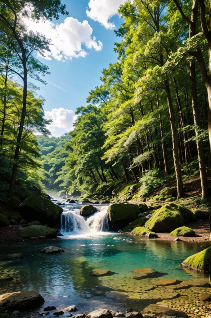 Anime nature image