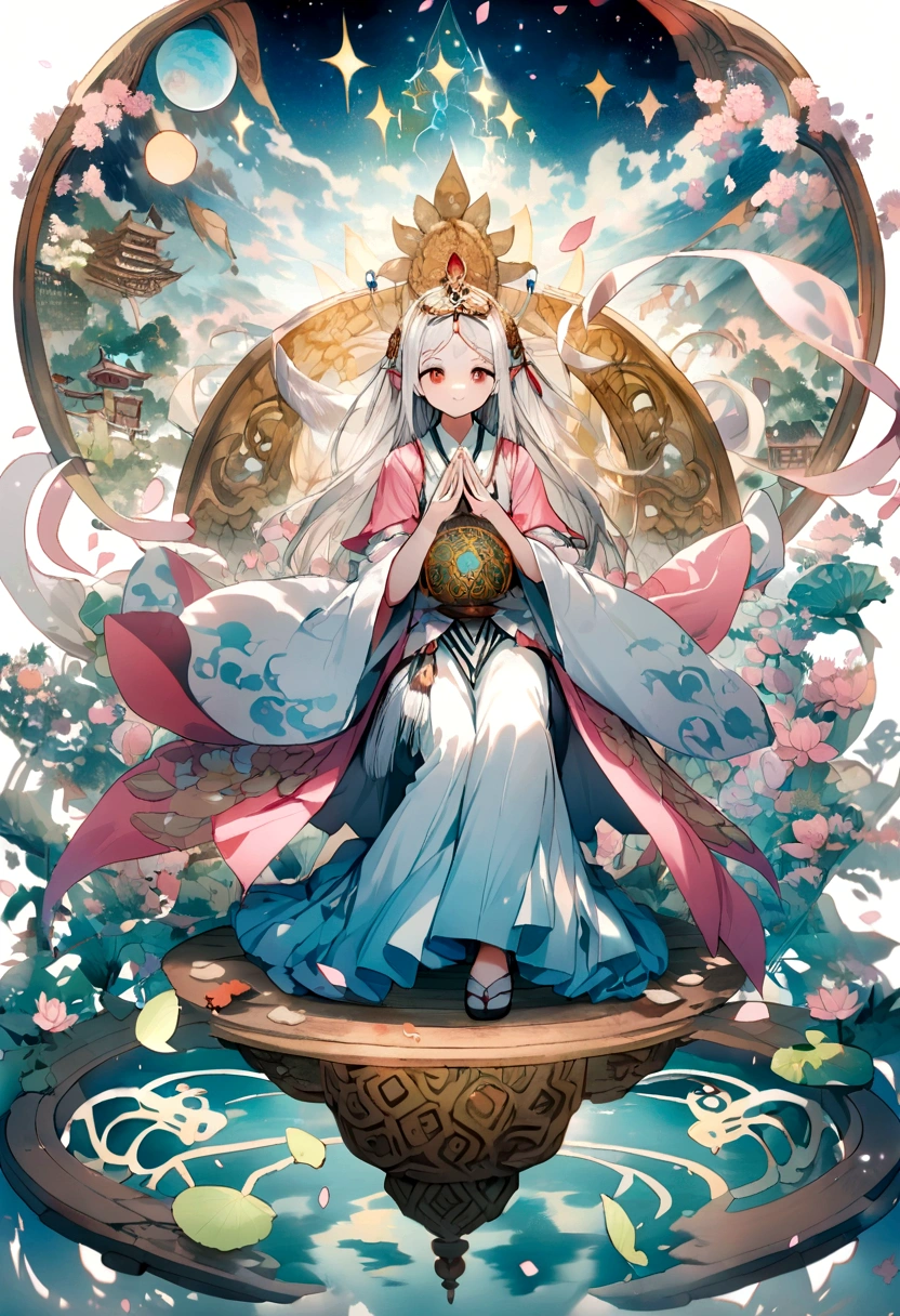 Buddha's Magical Tale: The Lotus of Wisdom