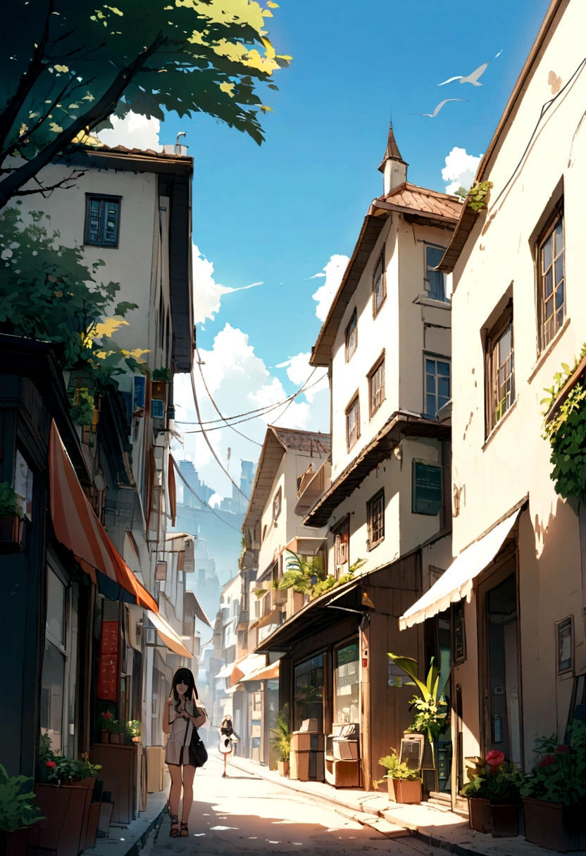 a summer on a city