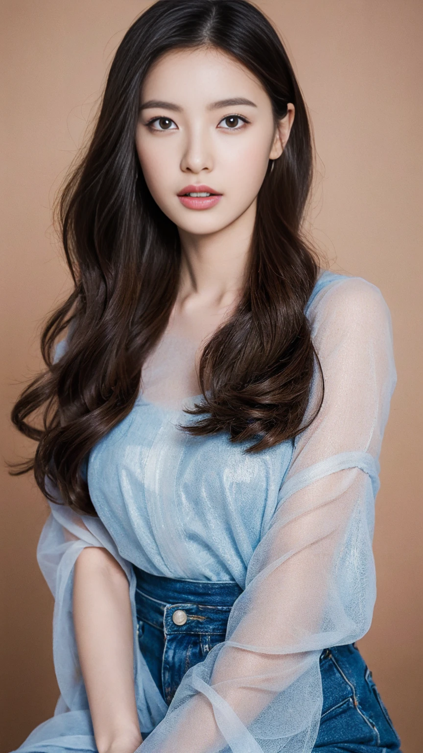 Realistic ,masterpiece, Highest quality, girl, woman, High resolution, Portraiture, photograph_Light, {{}}, Urzan-6500-v1.1:0.9