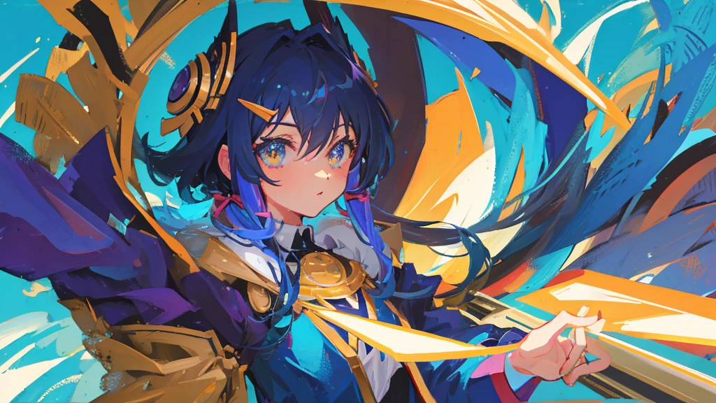 Yu-Gi-Oh art style，Void space，Card illustration