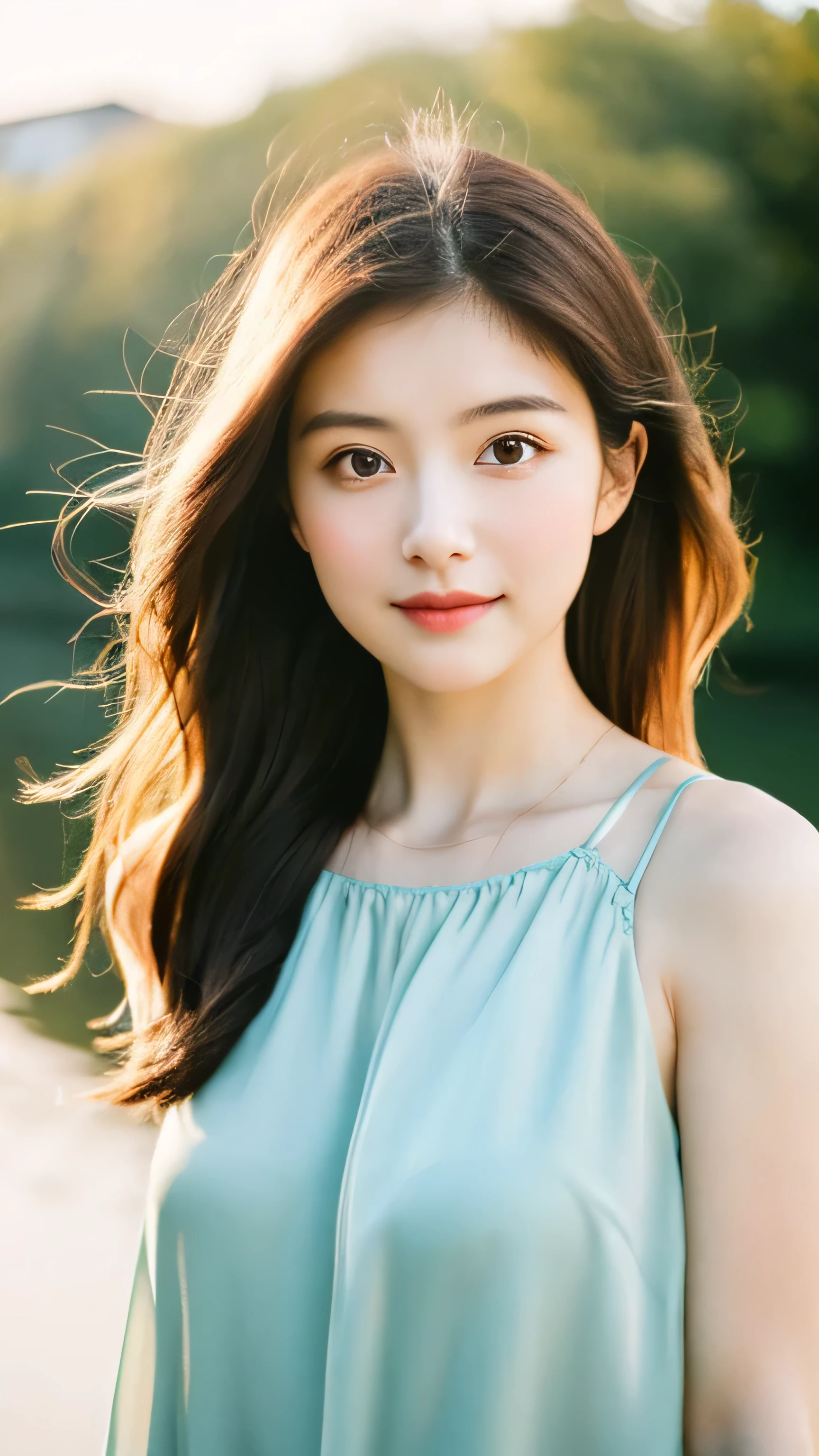 (Random Nationality):1.5, masterpiece, highest quality, 8k, 20th Generation, (Large Breasts:1.2), cute, alone, sad, close, cute, Girlish, Delicate girl, Pure beauty, RAW Photos, Professional photography, Portraiture, Soft Light, Professional Lighting, Backlight, Upper Body, avert your eyes, Sophisticated, Film Grain, (Eyes and facial details:1.0), Beautiful straight hair, Hair swaying in the wind, Silk blouse, Random hairstyle