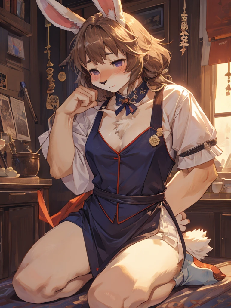 libido , Itchy , Aching , mesu-gaki , Clothing erotica , bunny , Seduce , (Show secretly:1.3) , Pleasure