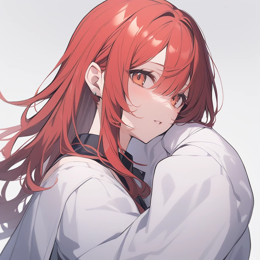 Girl with red hair