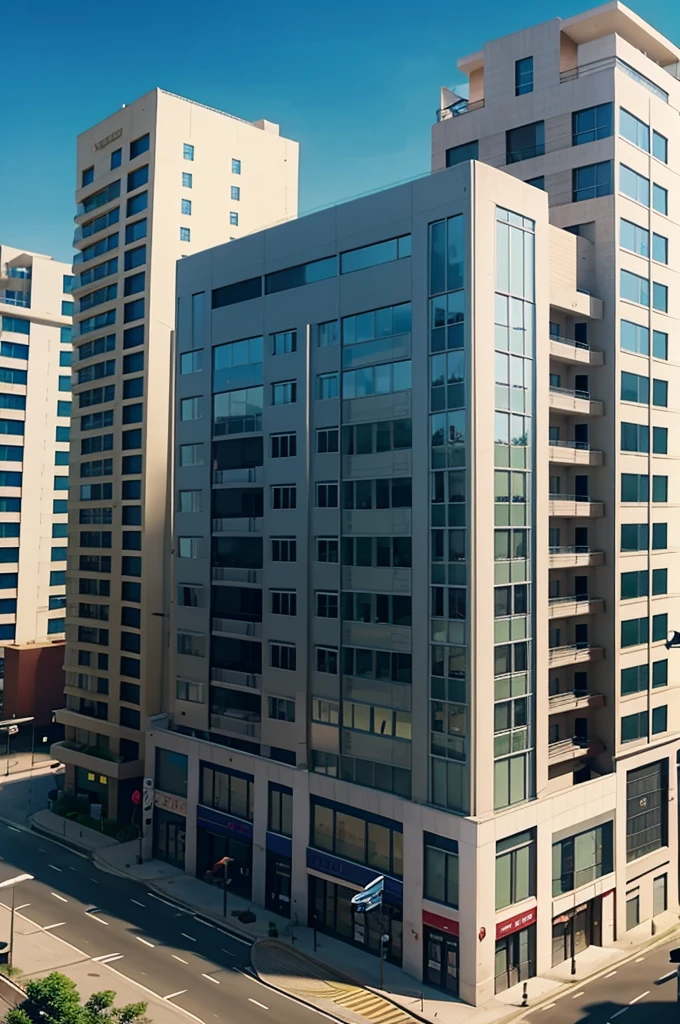 A4 size building animation