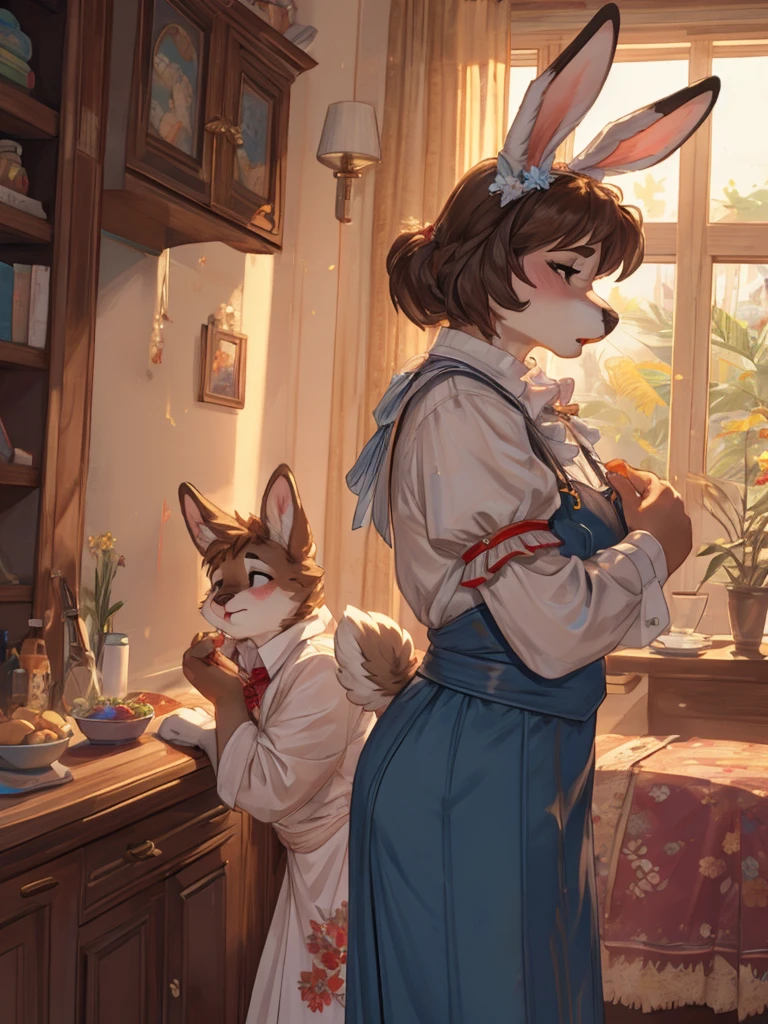 libido , Itchy , Aching , aunt , Clothing erotica , bunny , Seduce , (Show secretly:1.3) , Pleasure