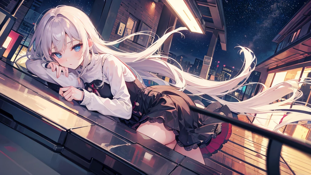 Super detailed,details,girl,quiet night,music