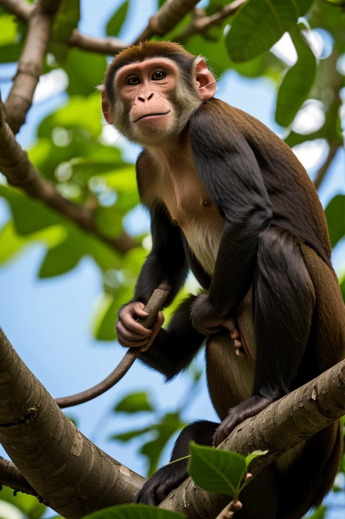 Monkey singing 