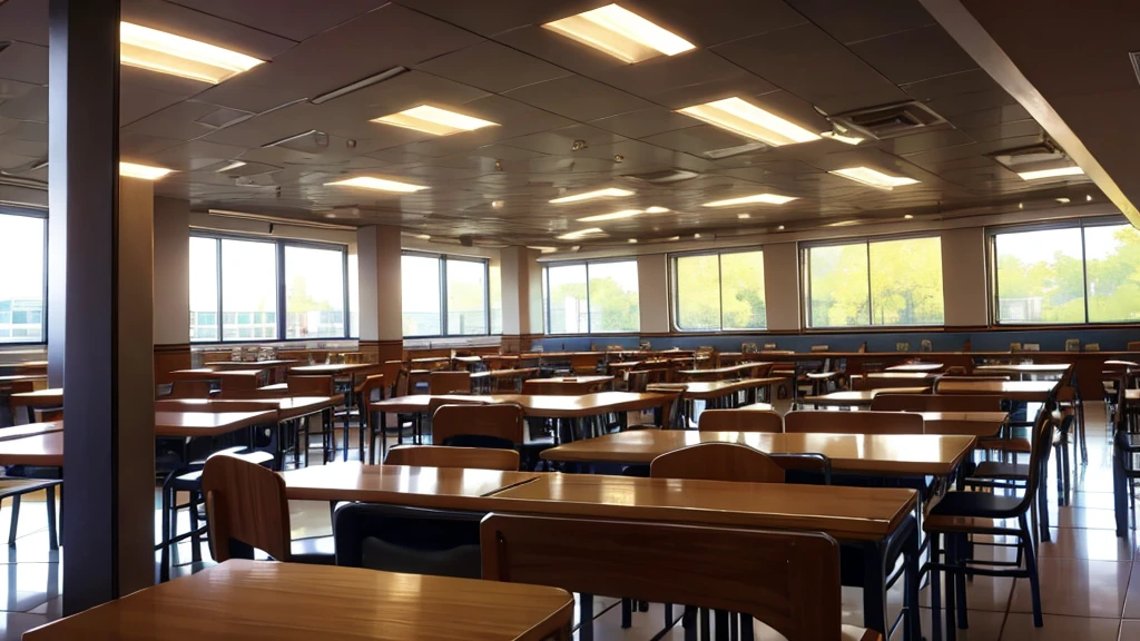 Cafeteria close shot