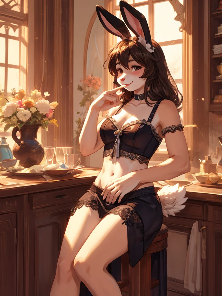 libido , Clothing erotica , bunny , Seduce , (Show secretly:1.3) , Pleasure , Angels' Afternoon