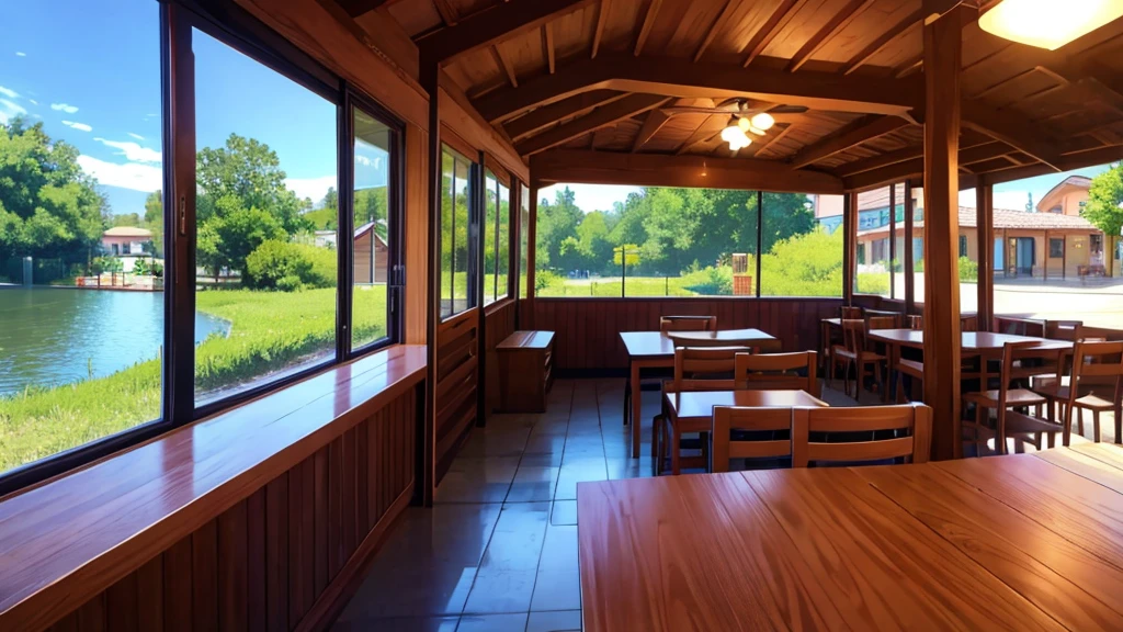 Cafeteria close shot
