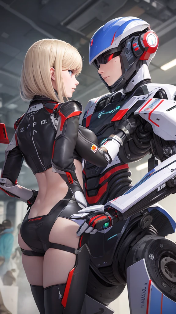 Make me a war between robots and humans