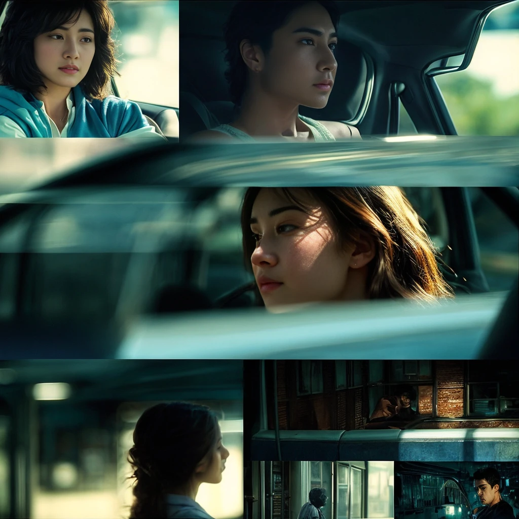 Semi-Realistic with Dreamy Elements: Detailed expressions and body language to capture the depth of emotions, with a slightly blurred, dreamy effect to symbolize the protagonist's internal world.
Color Palette: Warm tones for the moments involving the man and his interactions, cooler, shadowy tones for the protagonist's solitary moments, and vibrant contrasts for scenes of jealousy and heartache.
。 High resolution, masterpiece, Highest quality, Intricate details, Very detailed, Clear focus, Delicate skin, practical skin texture, texture, Delicate eyes, Professional, 4K, Shot with Canon, 85mm, Shallow and deep, Kodak Vision Color, Exactly, Very detailed, photograph_\(Extremist\), photographpractical, practical, Post-processing, Maximum details, Roughness, Real Life, Extremist practical, Photorealism, photographgraphy, 8K Ultra HD, photographgraphy