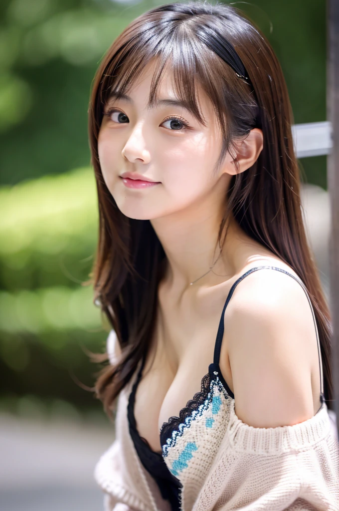 A 20-year-old Japanese girl who is cute and short like a 13year-old idol、Deep Kiss、Cleavage、RAW Photos、Genuine、Real、High resolution、Life、No copyright notice