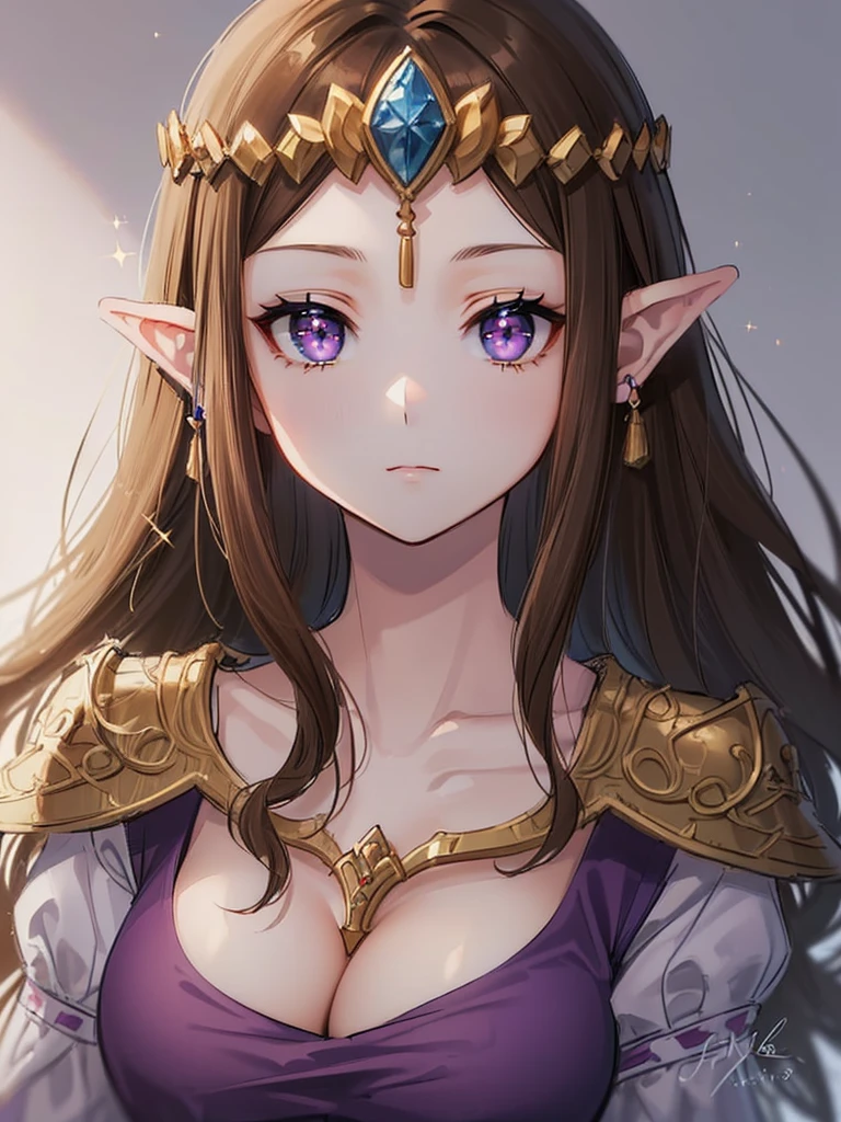 (((()))),(((Face close-up))),((())),(((Expressionless))),((((Please lift your skirt)))))),((Upper Body)),((alone)),((),Anime art style,masterpiece,(Highest quality), (Super detailed),(Very delicate and beautiful),(alone),(detailedな顔と目),Beautiful eyes like jewels,(,(((Mature Woman,Queen))),(()),((crinoline)),,((Straight long hair)),,Cleavage,(bed),length_gloves,Very gorgeous hair accessories,Sparkling、((((Front Face)))),((((Adult Expressions)))),((((Beautiful Face)))),((((dress)))),(()),(((Long Hair)))),((((Straight hair)))),((Cleavage)),((((Dark brown hair)))),Princess Zelda,((chest is slightly exposed)), ((Highest quality)),,(Very detailed) ,(((((Purple blouse))),(()),Brown Hair,, ((Highest quality)), (Very detailed),((detailed)),(((pray))),Nintendo, The Legend of Zelda),,((alone)), ((Highest quality)), (((Portrait of a single person))), ,