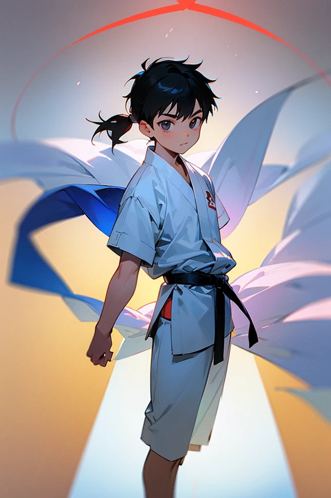 little boy,Taekwondo,Feet in center of frame