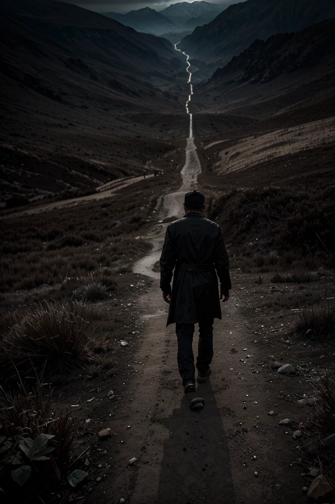 Nightmare is coming .A man in the middle of dark valley confuse to decide where he have to go because there is only two ways right ahead..to the hell and to the heaven