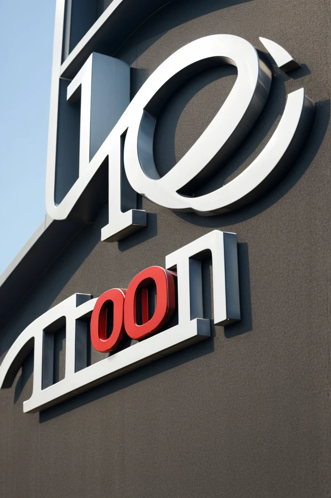 Toyota logo above letters