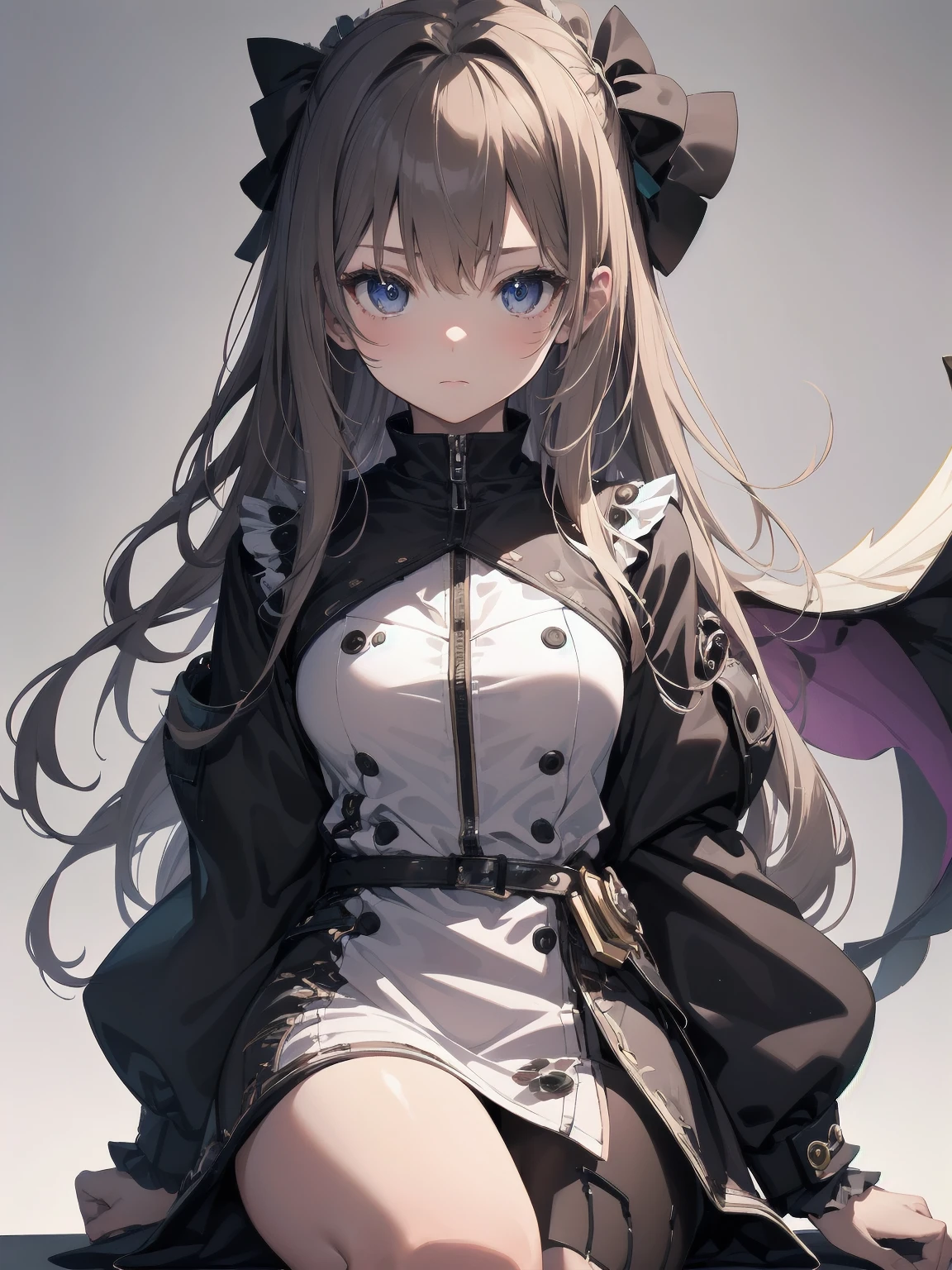 Masterpiece, one girl, solo, loli, cute, yoke design mini dress, super detailed, realistic and carefully rewritten, legendary illustration work of animation in 2020, dynamic angles to maximize the cuteness of the girl, dynamic loli