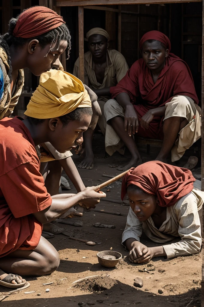 Develops an image of cultural and social conflict in the work All Bloods
