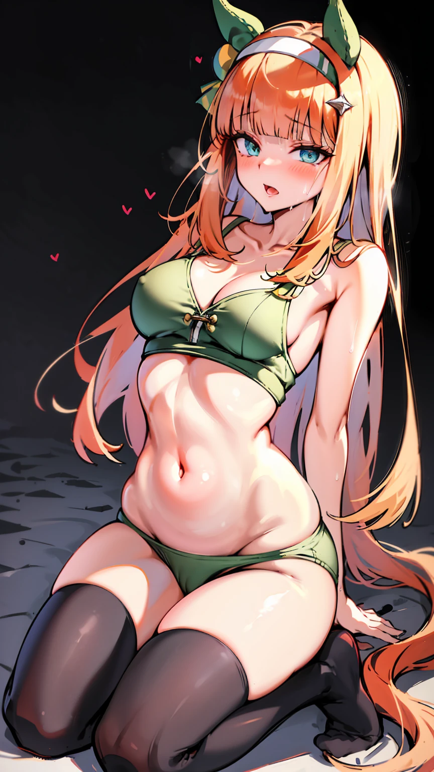 Silence Suzuka、Beautiful woman、In underwear、Very thick thighs、Acme Face、Best image quality、High resolution、masterpiece、super high quality、Thick pubic hair、Screaming orgasm face、Light green panties、Very big ass、Very large breasts 、Blushing、4K quality、Blushing、Cry of ecstasy、Wearing black knee socks、Sweaty all over、Heavy breathing、Cowboy Shot、Shaking breasts、上下にShaking breasts、Penis sheath、Cowboy Shot、Have sex with a man、Multiple menに囲まれている、Multiple men、{Highest quality}, {so beautiful}, {Super detailed}, {Best illustrations}, Browsing Caution, girl, Blowjob, penis