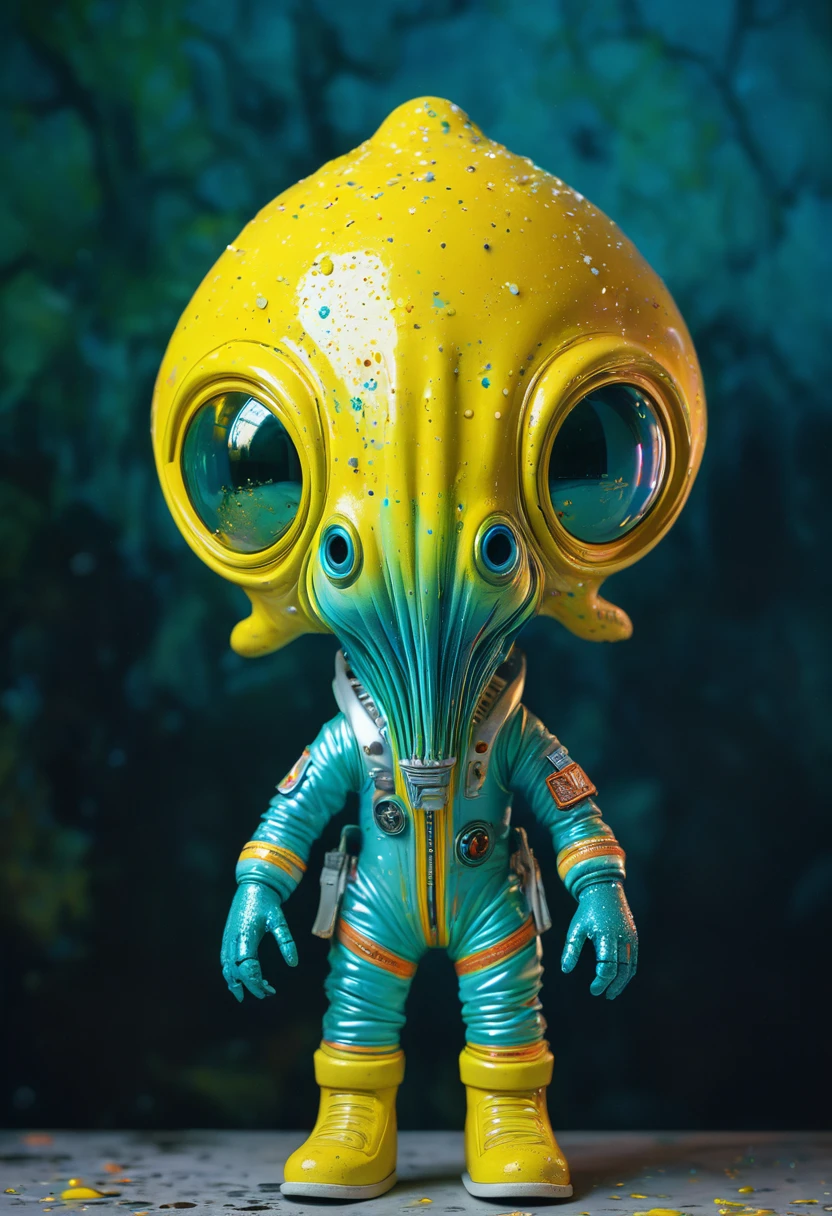 8K, ARTISTIC photogrAphy, best quAlity, mAsterpiece: 1.2), A (potrAit:1.2) Don Bluth Style ASTRONAUT Cthulhu yellow Toon Doll, full body RAW candid cinema, cyan hair, 16mm, color graded portra 400 film, remarkable color, ultra realistic, sad admosphere, dark lighting, oppressive atmosphere, depressive colors, kodak portra 400, photograph,r, Natural Light, Pinhead lighgts, blur reflection, Brush Strokes, Smooth, abstract, Splatter, Oil On Canvas, rainbow colors, fractal isometrics details bioluminescens : a stunning realistic photograph of wet bone structure, 3d render, octane render, intricately detailed, titanium decorative headdress, cinematic, trending on artstation | Isometric | Centered