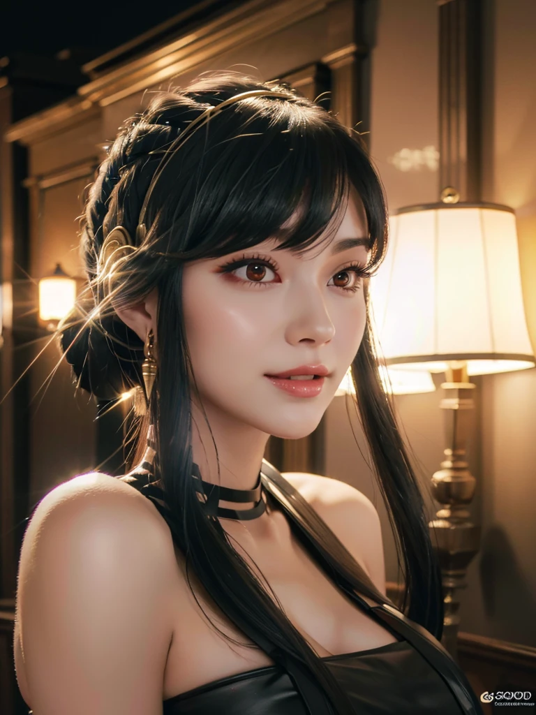 (Black-skinned blonde erotic gal:1.25),Bobcut、(Looking into the camera),(Glare:1.4),(Wicked Smile:1.35)、(Compensate),(mascara)、(eye shadow)、(False eyelashes),1 Medium-breasted,Random Accessories、anubisjack、
nonsummerjack、
Photorealism、