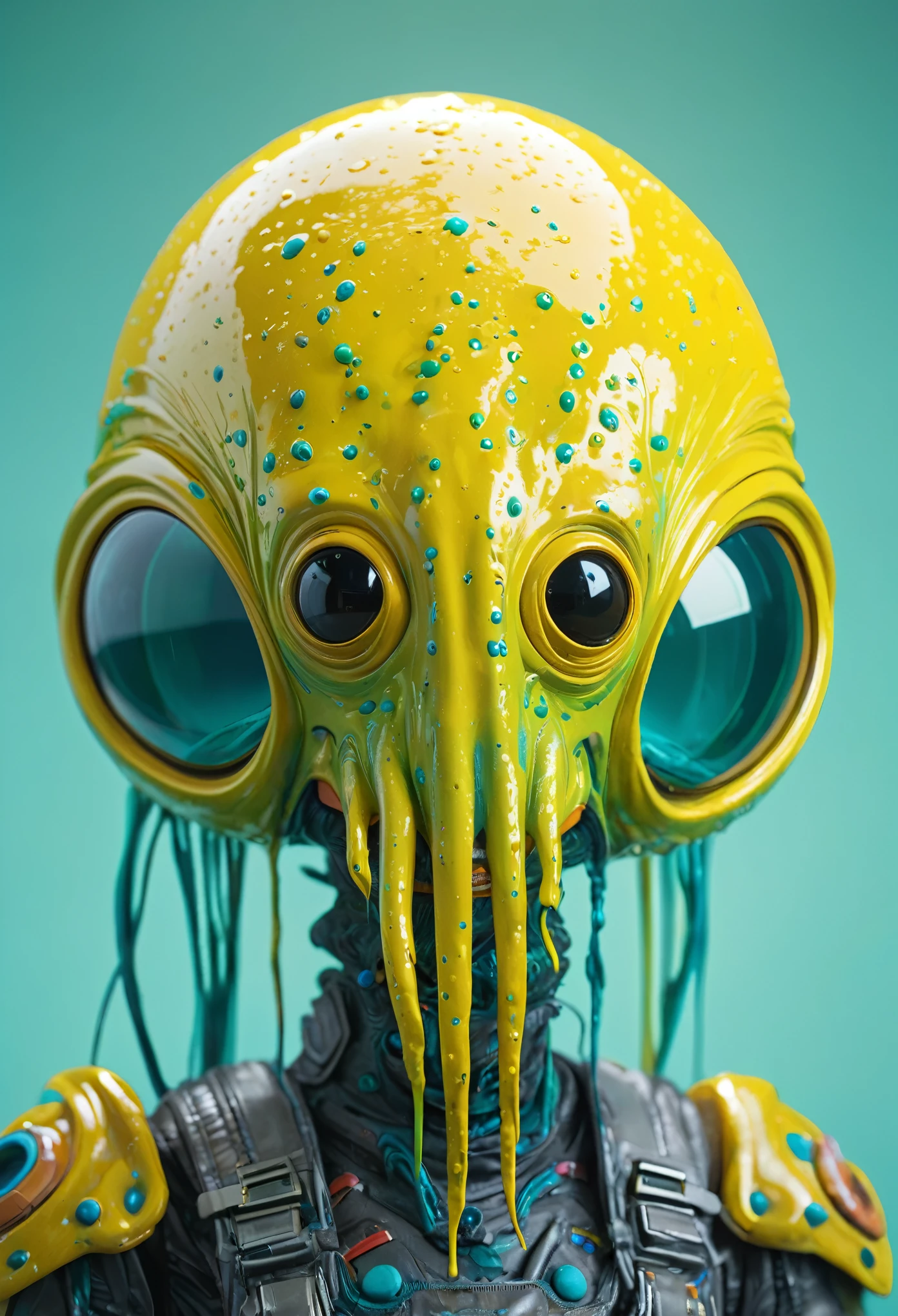 8K, ARTISTIC photogrAphy, best quAlity, mAsterpiece: 1.2), A (potrAit:1.2) Don Bluth Style ASTRONAUT Cthulhu yellow Toon Doll, full body RAW candid cinema, cyan hair, 16mm, color graded portra 400 film, remarkable color, ultra realistic, sad admosphere, dark lighting, oppressive atmosphere, depressive colors, kodak portra 400, photograph,r, Natural Light, Pinhead lighgts, blur reflection, Brush Strokes, Smooth, abstract, Splatter, Oil On Canvas, rainbow colors, fractal isometrics details bioluminescens : a stunning realistic photograph of wet bone structure, 3d render, octane render, intricately detailed, titanium decorative headdress, cinematic, trending on artstation | Isometric | Centered
