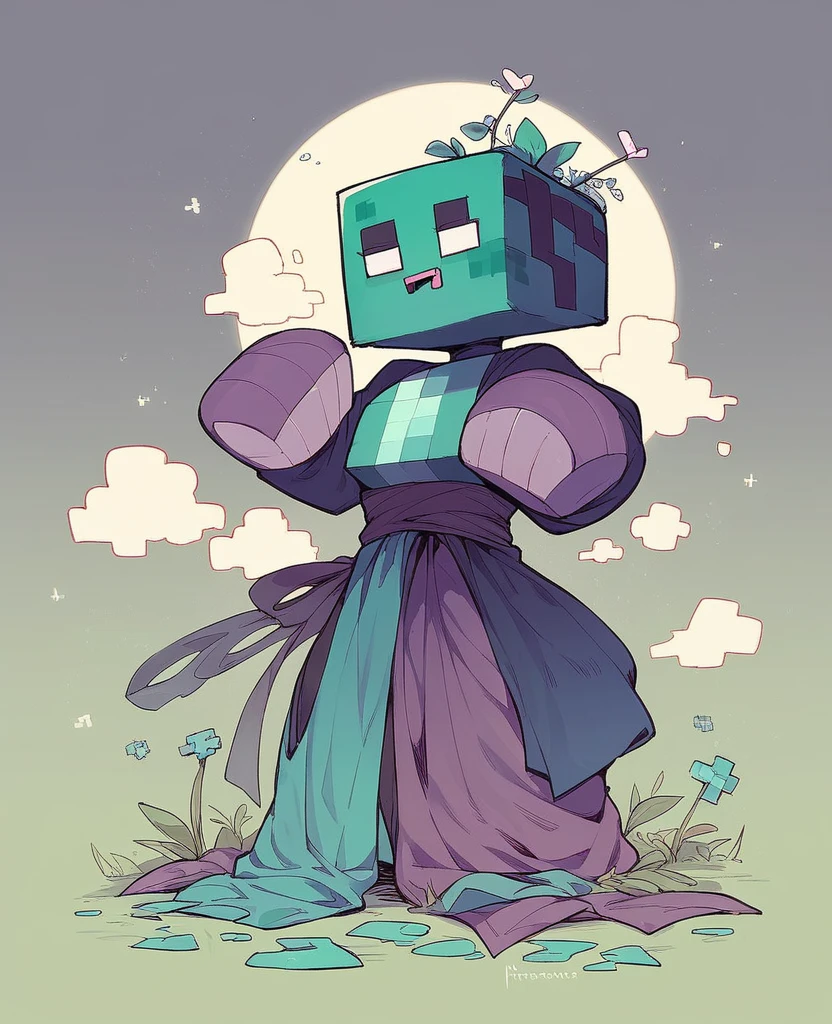 Enderwoman from Minecraft