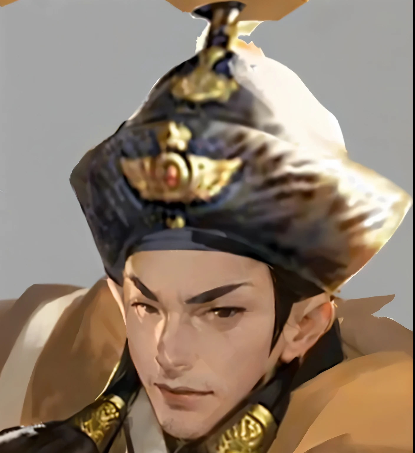 ,,Realistic,Carefully portrayed,Clear structure,,Face,Serious expression,Evil Smile