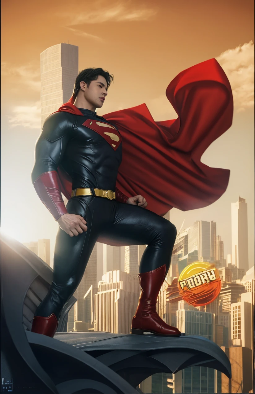 Je veux que mon nom soit sur les costumes de Superman Patrick Kim comme logo
