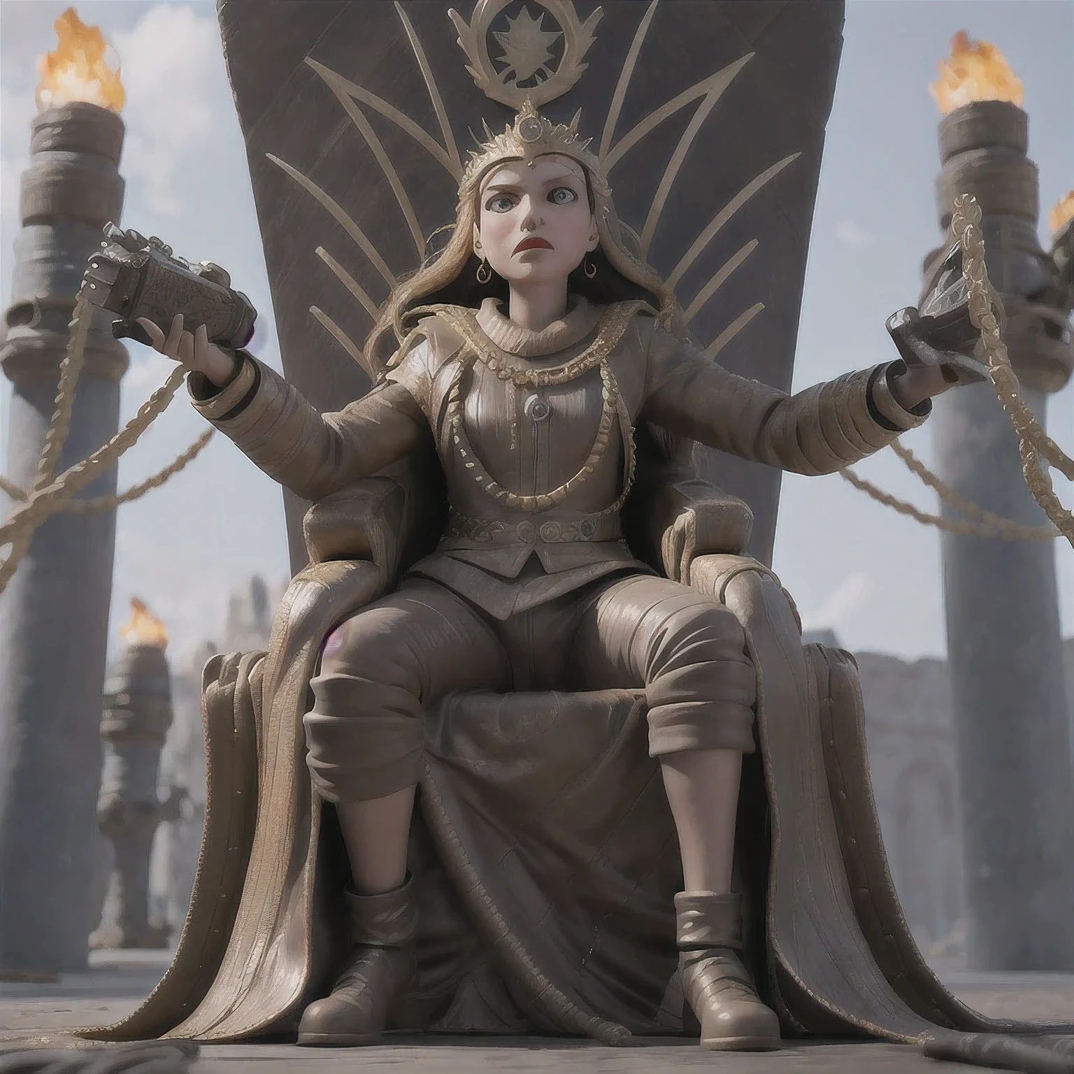 The throne of power