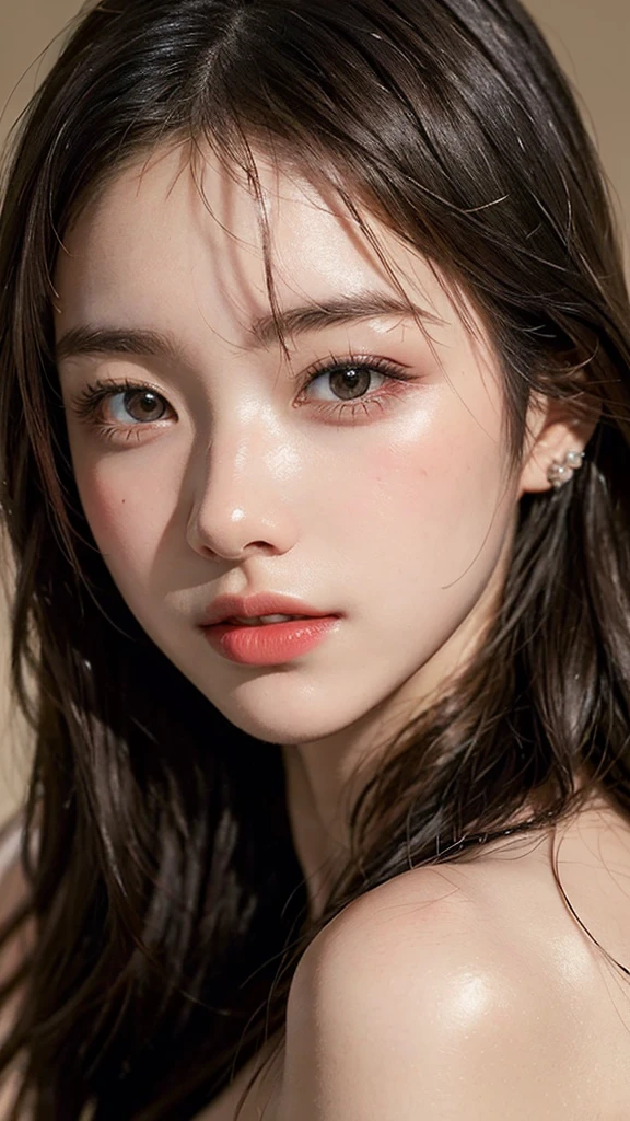 (Highest quality, masterpiece:1.3), shape, ((Beautifully detailed face)), beautifully detailed skin, Intricate details, Very detailed, Best image quality in 8K,(18 year old high school girl:Oiran,sexy:2.0,Completely naked:1.6,Undressing),A Japanese girl,Baby Face,(Detailed Hair),Detailed lips,Open your mouth,(The whole body is shown:1.9,Long Shot),blush,Embarrassing,Realistic Face,Realistic Skin,(Vibrant Skin),Vivid lips,Lip gloss