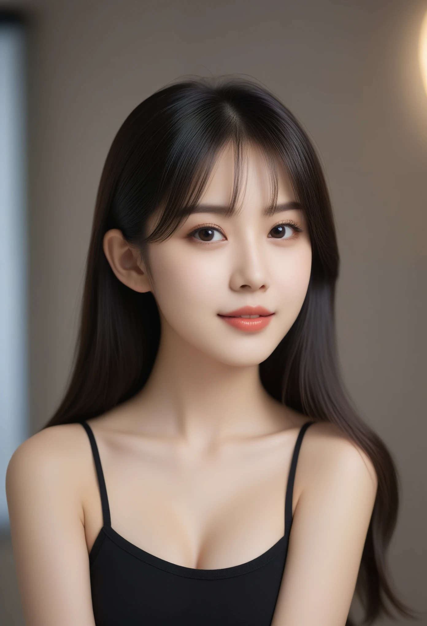 8k, Ultra-high resolution, highest quality, masterpiece, Surreal, photograph, 1 girl, (16 years old:1.3), pretty girl, Cute Face, Beautiful eyes in every detail, 細かくdetailedに,masterpiece,, One Girl:1.2, Japan Female Announcer,myth,Fairy,happiness,hope,Asahi,Bold Pose,Looking at the audience、beauty,Long neck、Laugh a little、Please close your mouth and laugh、(((Ideal body type))),A cup small breasts :2,、Portraiture:2、Perfect Anatomy、鮮明なdetailed、detailed、Surreal、Light and shadow,Strong light,Fashion magazine cover,Thin lips