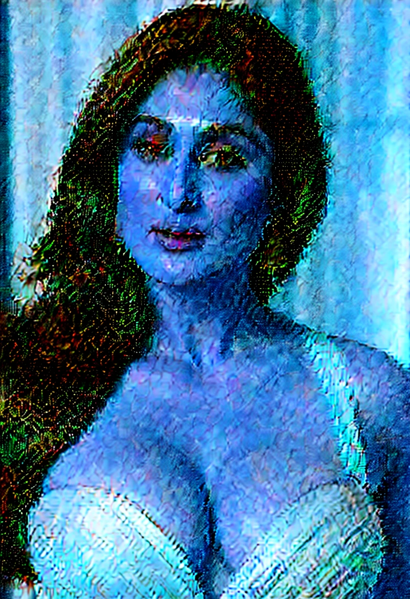 Kareena kapoor, woman, age 45, pale skin,curvy body, topless,bare breast, bedroom, hot afternoon, standing.