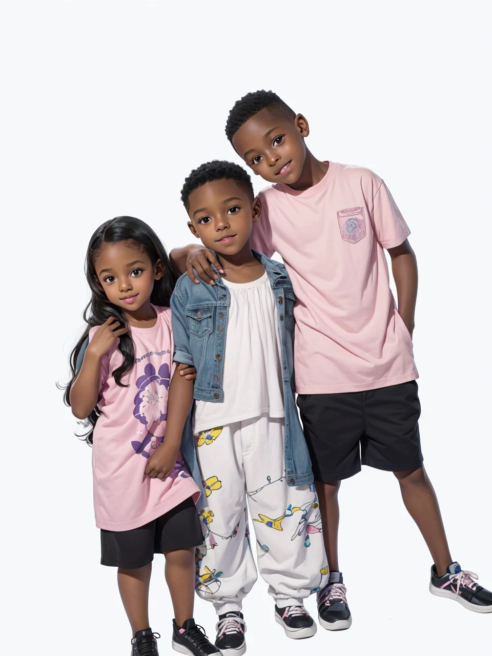 8 yr old black boy, 6 year old black girl, 5 year old black boy, ebony sibling, black toddlers