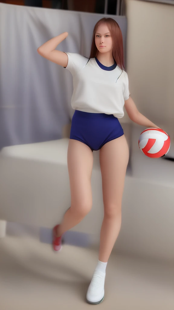 ((Legs spread posture))、Short bob hair、large udder、Colossal tits ,Big ass 、Posture with buttocks sticking out、Turn your buttocks、Plump ass、、((Image of one person))、H Cup Bust、thick thighs、cute little、Beautiful nipple、Beautiful skins、show female genitalia、Open your crotch、Thin pubic hair、Angle seen from below、sano、please show me your boobs、Posture with legs wide open,a little fat belly、chubby figure、Whip whip、Show me your ass、sensually、wide pelvic,Volleyball player、sportsman、Beautiful areola、Please show me your nipples too、
