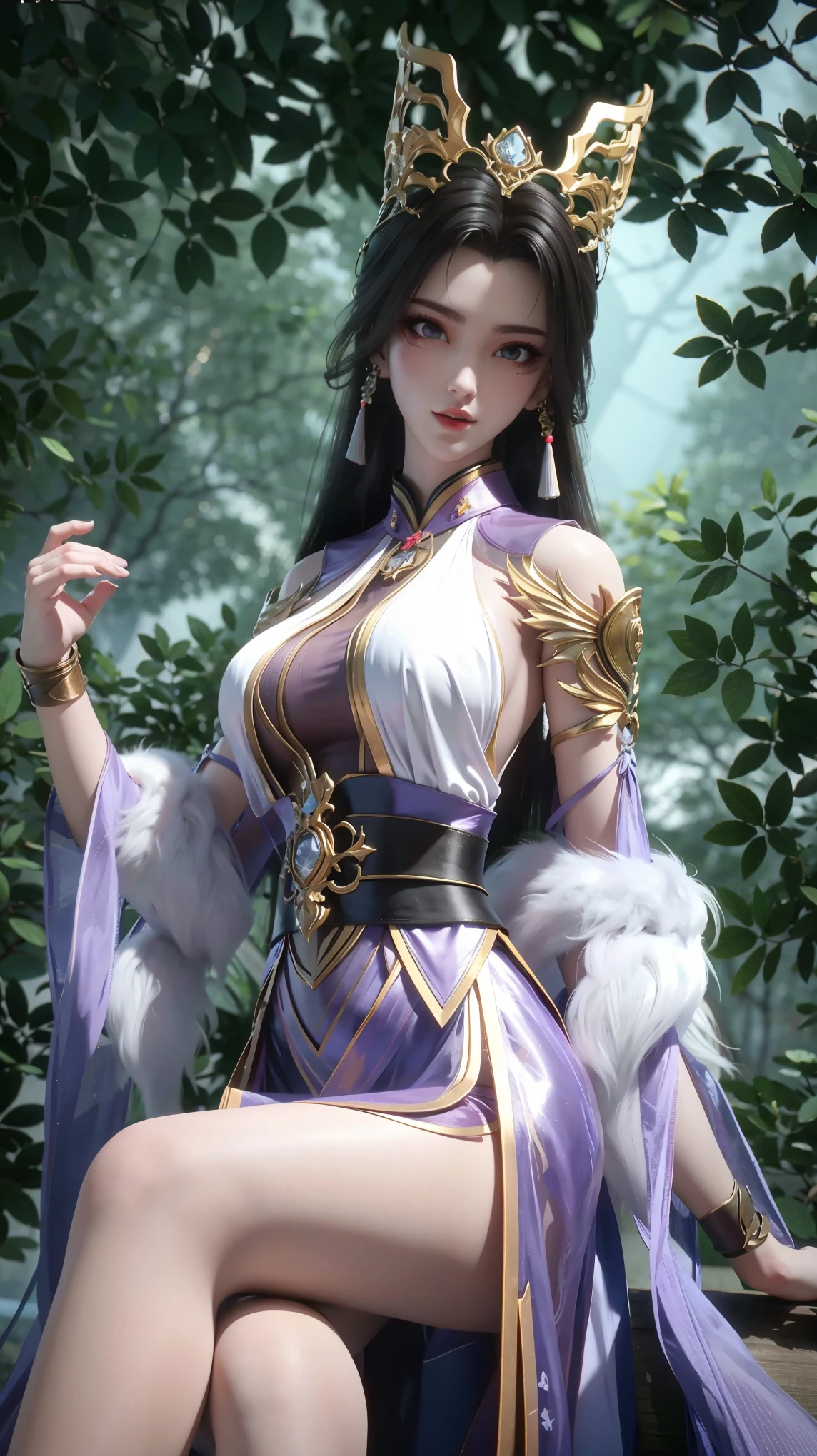 Close-up of a woman in a white dress lying on a wooden floor, Japanese Goddess, Beautiful Chinese model, beautiful goddess, beautiful Asian girl, Sexy Girl, Fair, smooth and translucent skin, Chinese Girl, Asian girl, Attractive anime girl, Sexy pose, Beautiful fantasy queen, Beautiful and detailed body and face, Smooth white tights set, Light milky white porcelain skin