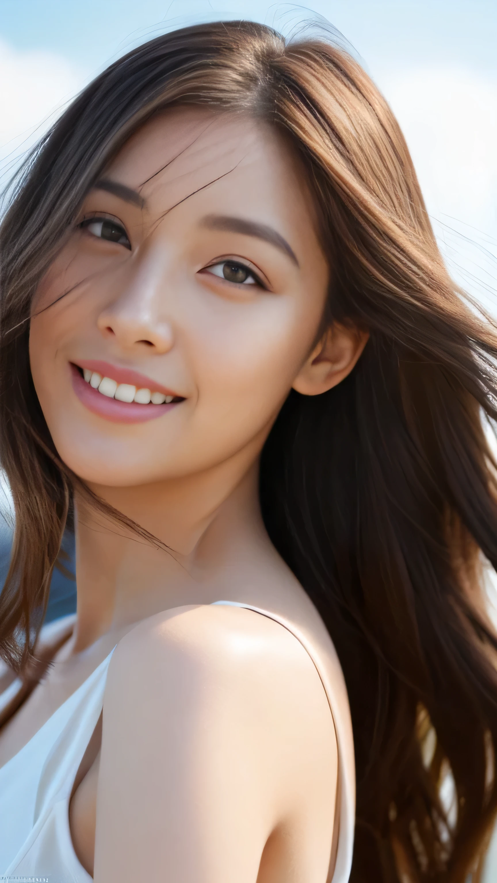 (32K:1.5), 1 girl,A light smile,whole body,Simple Background, (Realistic:1.4), (random nationality actress:1.3),
(Great random nationality beauty:1.4), (The ultimate beauty:1.4), Masterpiece,4k,8k,(Masterpiece,Ultra-high resolution:1.5),(Masterpiece,Photorealistic:1.5),Masterpiece,Fine grain,Masterpiece,Detailed face, perfectly balanced face, Looking at the camera, Hair blowing in the wind, Beautiful porcelain-like skin, Beautiful Eyes, Ring-shaped eyes, 
