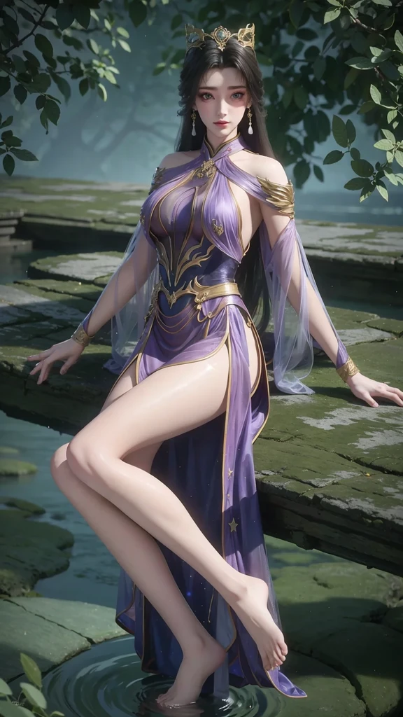 Purple clothes,Purple silk clothes
