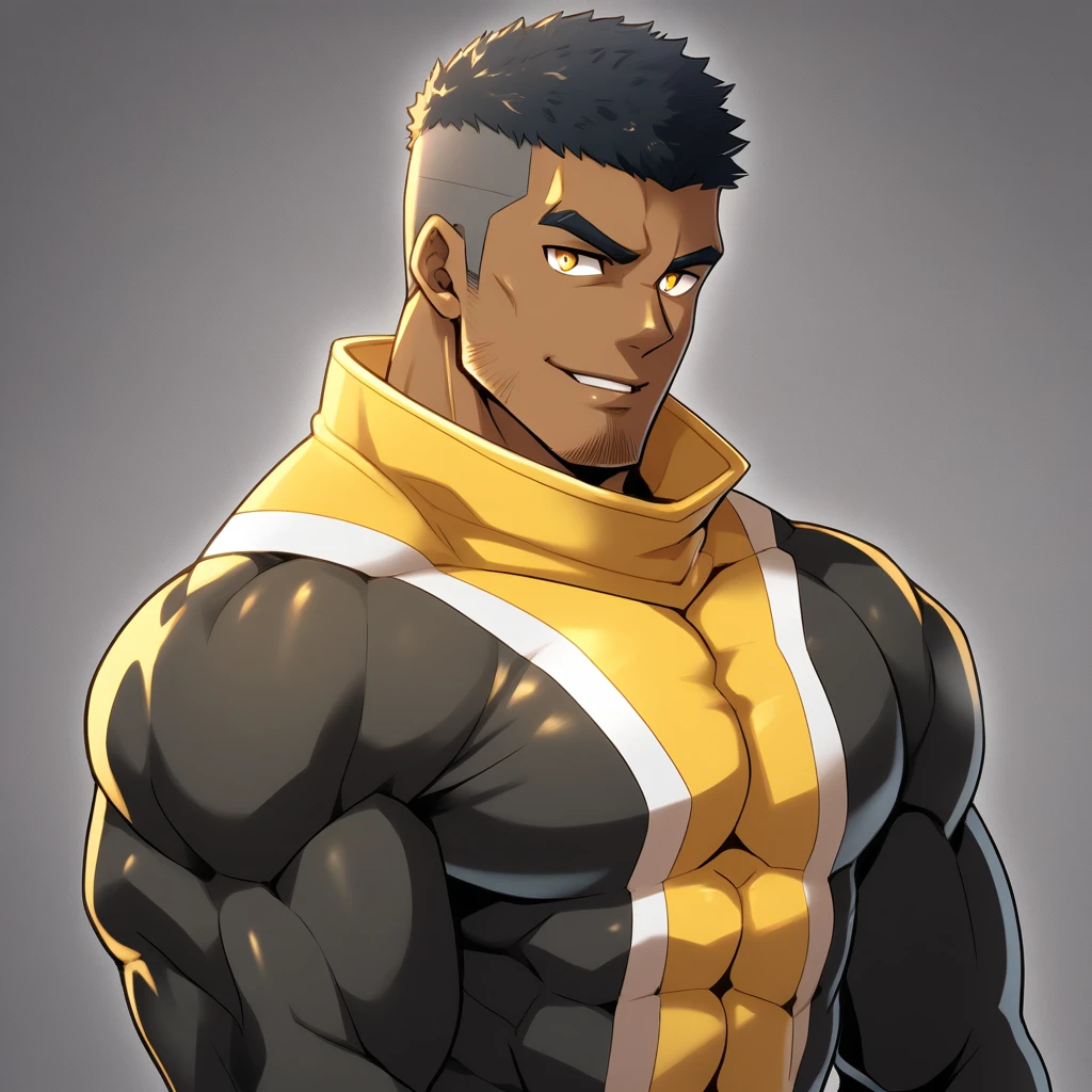 Masterpiece, Excellent, 1boy, solo, complex details, color diffusion, comic book, anime, marvel, DC, prince, dark skin, ebony, brown skin, dark-skinned male, dark hair, black hair, dreadlocks, golden eyes, epic attire, assassin, badass, trending, demon, anti-hero