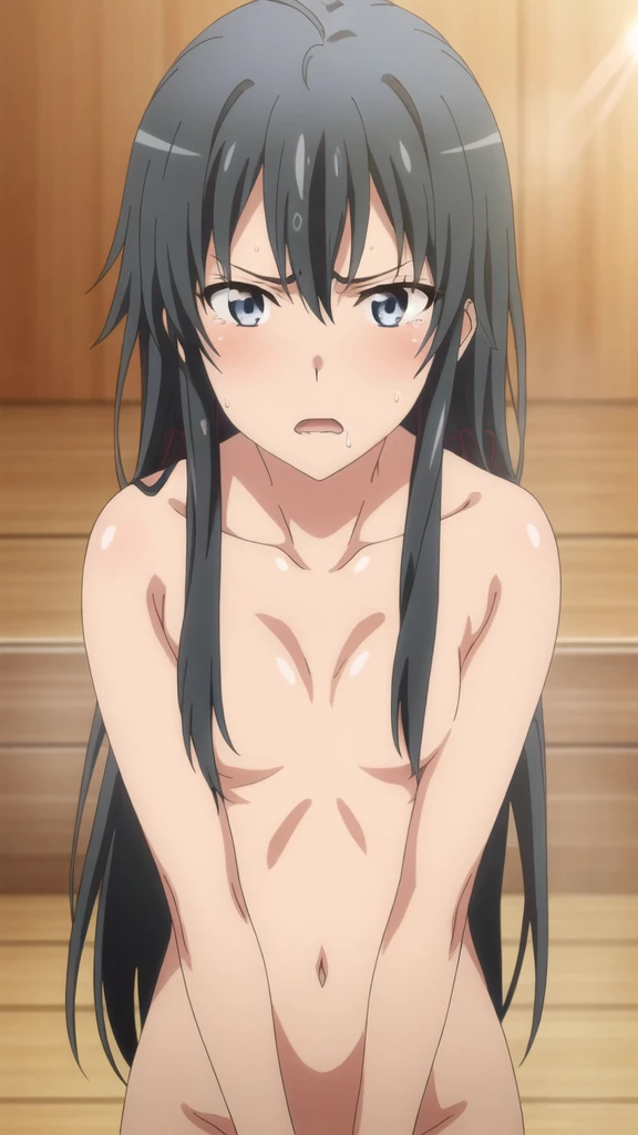 {Yukinoshita_Yukino_yahariorenoseishunlovecomewamachigatteiru:1.15},black hair, blue_eyes, , 1 girl,,alone, hair between eyes,(nude),,strong facial expression,,(sharp eye:1.2),(scowl:1.45),,nsfw,(ecstasy:1.3) ,(slut:1.2),(vulgarity:1.3),(fucked silly:1.1),(steam:1.1),(wet:0.8),(trembling:0.8),(tears:0.7) ,(drooling:0.6),(sweat:0.8),wince,(orgasm:1.5), cleavage ,,long hair, Beautiful lighting,, open mouth, 　　                              　　　　　　　　　　　　　　　　　　　　　　　　　　　　　　　　　　　　　　　　　　　　　　　　　　            
{(one eye closed :1.2)},
beautiful upper body, beautiful slender body, Beautiful body, beautiful character design, perfect eyes, Perfect face, expressive eyes,,(lie on road),in the center of the image, official art,High Definition CG Unity, Perfect lit, bright_front_face_lit, ,(Highest_quality:1.0),4k,Super detailed, photograph, 8K, nsfw, High resolution, absurd:1.2, kodak portrait 400, film grain, Lens flare, (lively_color:1.2) (beautiful,small breasts:1.4), (beautiful_face:1.3),(narrow_waist),blush, detail nipple,