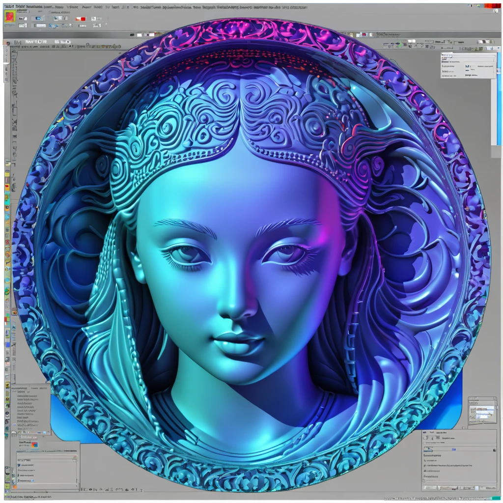 AI IMAGE TO DEPTH MAP AND TUTORIAL INSTRUCTION WITH Ai image into a bas relief TO Stl model